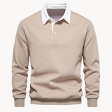Sudadera Polo Mezcla Suave - Flexible