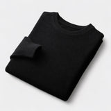 João - Suéter de Punto Mezclado con Cuello Redondo