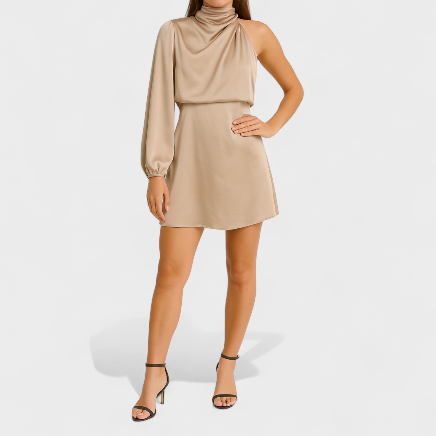 Valmira - Vestido de Fiesta Asimétrico