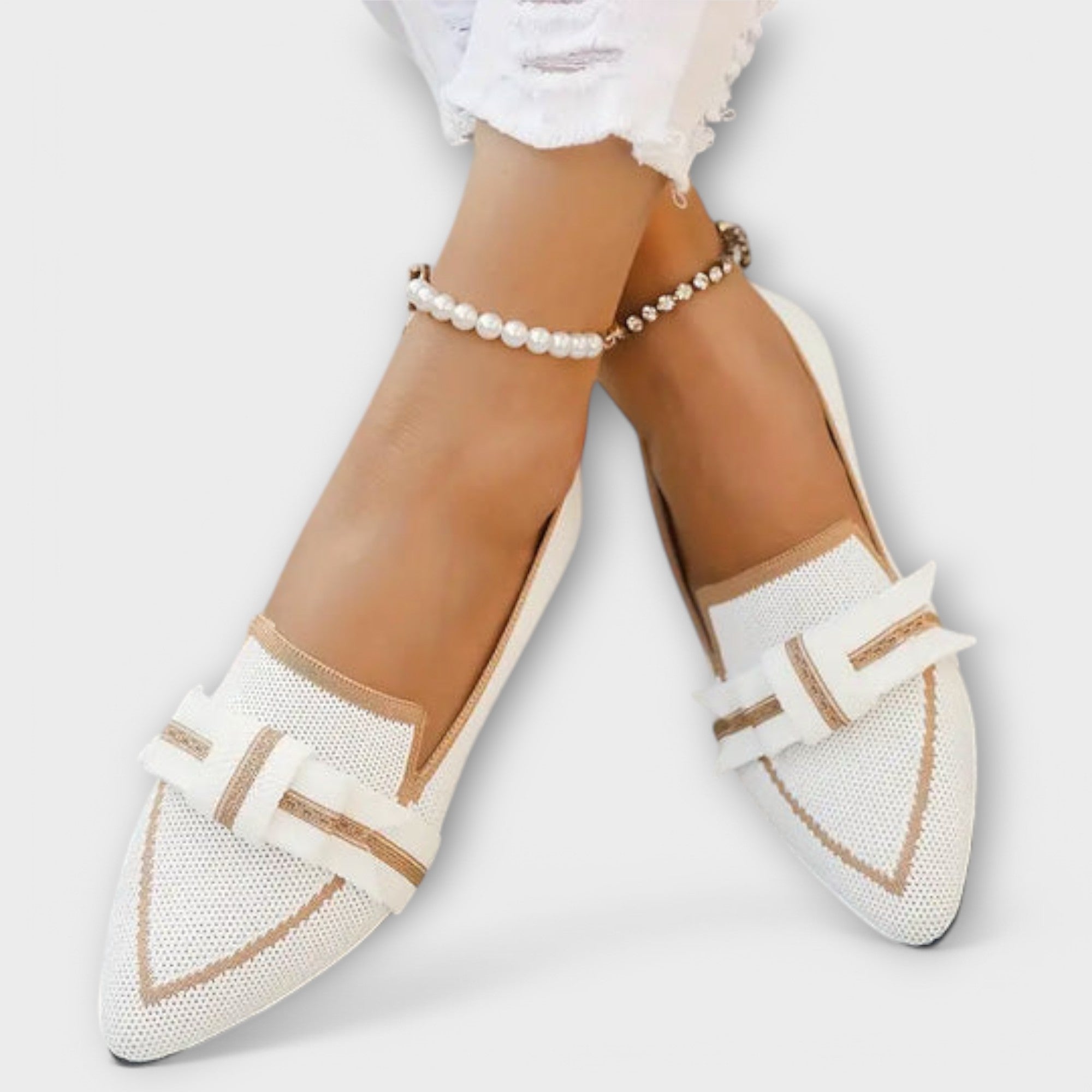 Dalva - Zapatos planos para mujer con lazo