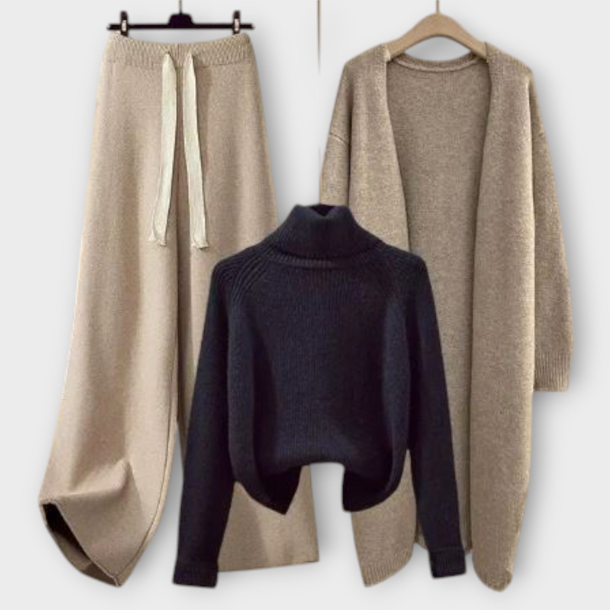 Flair - Conjunto casual de 3 piezas