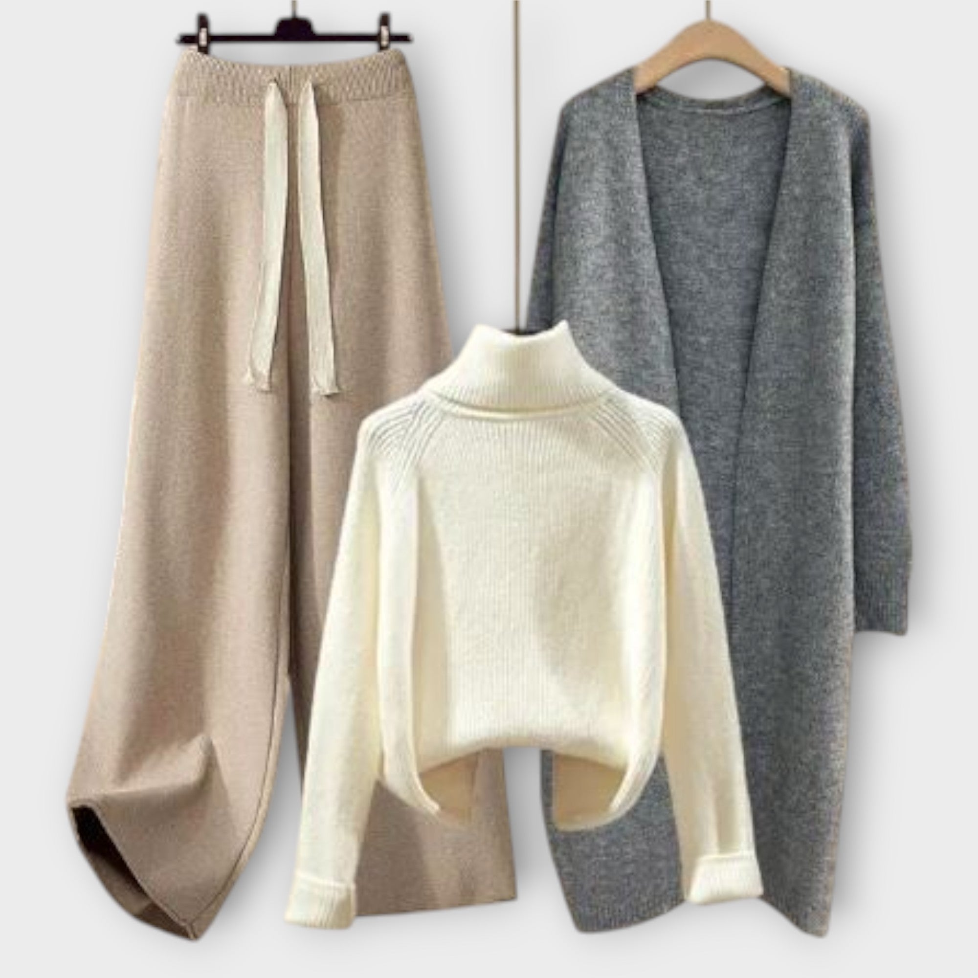 Flair - Conjunto casual de 3 piezas