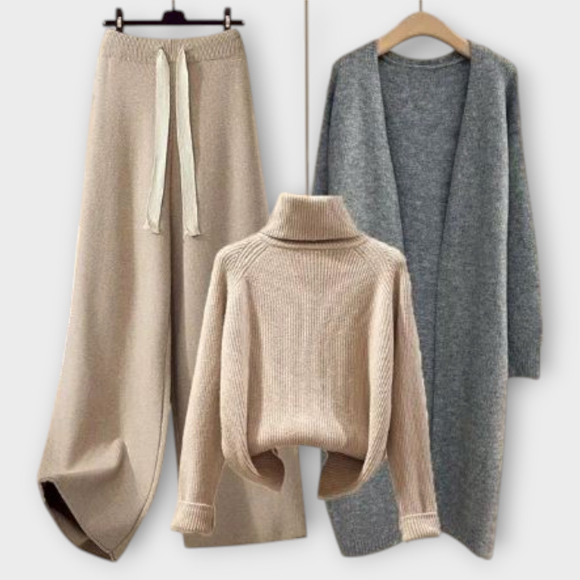 Flair - Conjunto casual de 3 piezas
