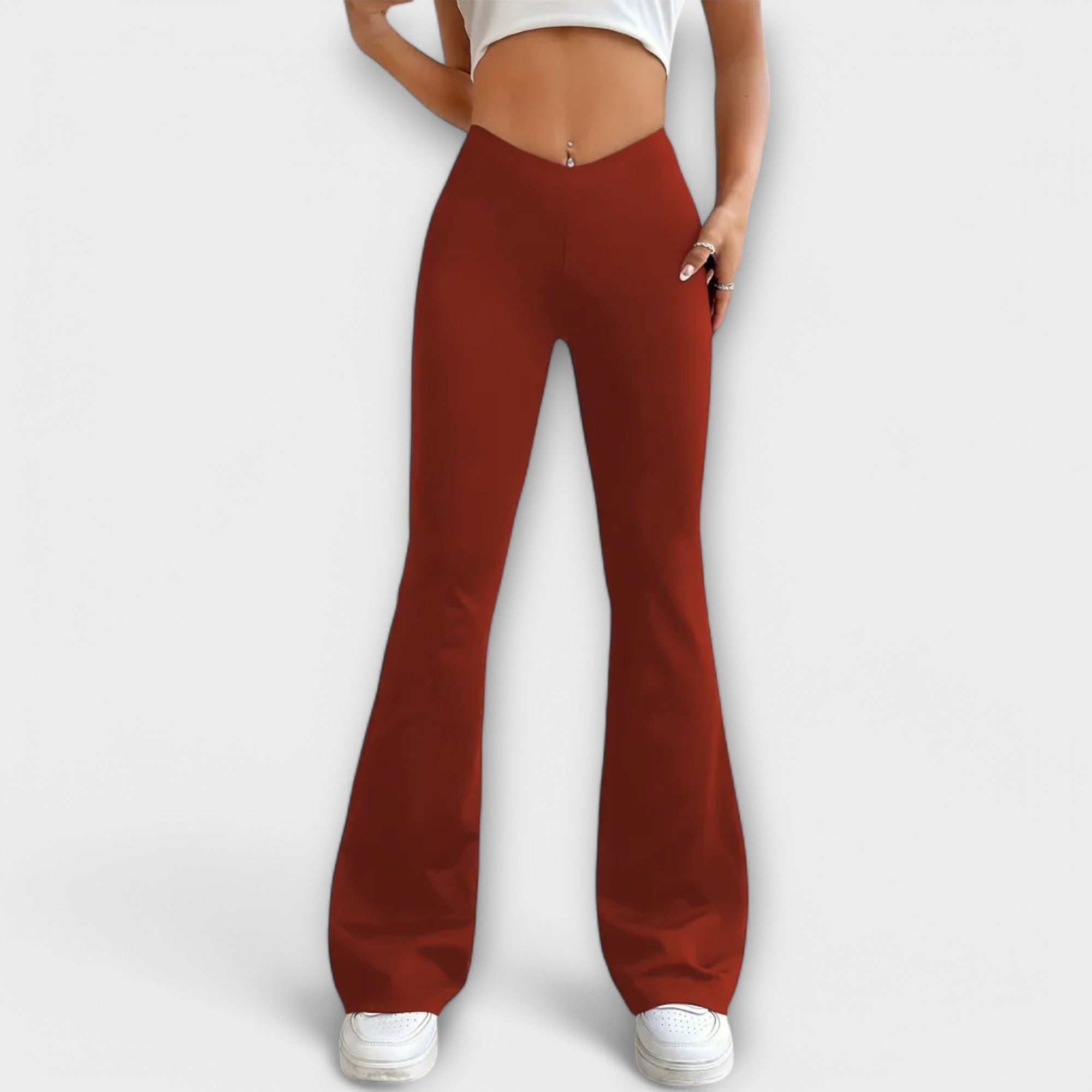Serena - Pantalones anchos con pierna ancha