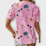 Emília - Blusa con escote en V
