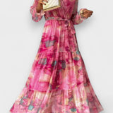 Luísa - Vestido Floral Envolvente