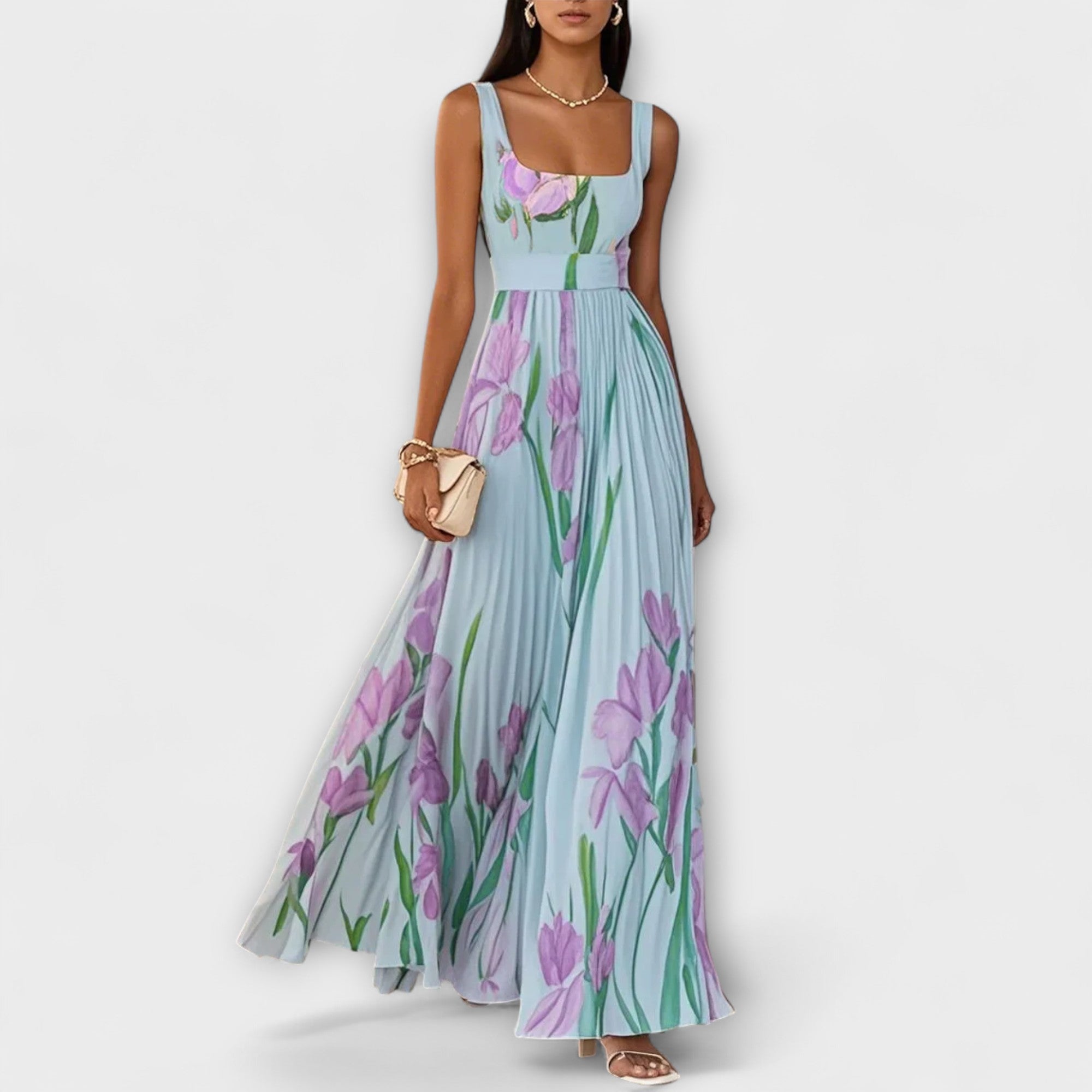 Penélope - Vestido Maxi en Chiffon