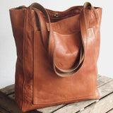 Elle - Bolsa de hombro clásica en piel