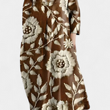 Ana - Vestido Fluido con Estampado