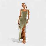 Sarela - Vestido largo con espalda descubierta
