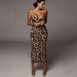Leopardo - Vestido Ajustado Sexy