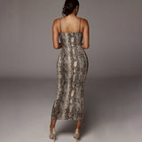 Leopardo - Vestido Ajustado Sexy