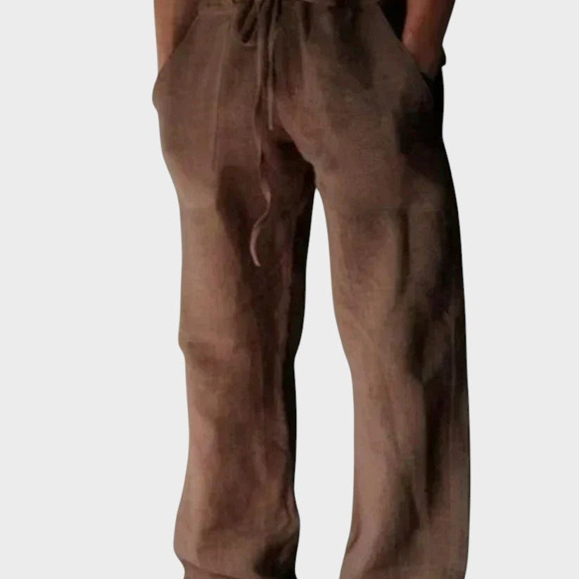 Bruno - Pantalones informales con cierre de velcro