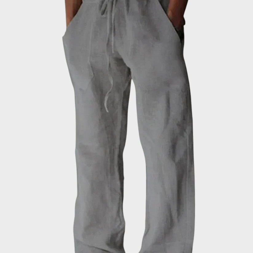 Bruno - Pantalones informales con cierre de velcro