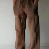 Bruno - Pantalones informales con cierre de velcro