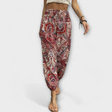 Scarlett - Pantalones con gráficos étnicos