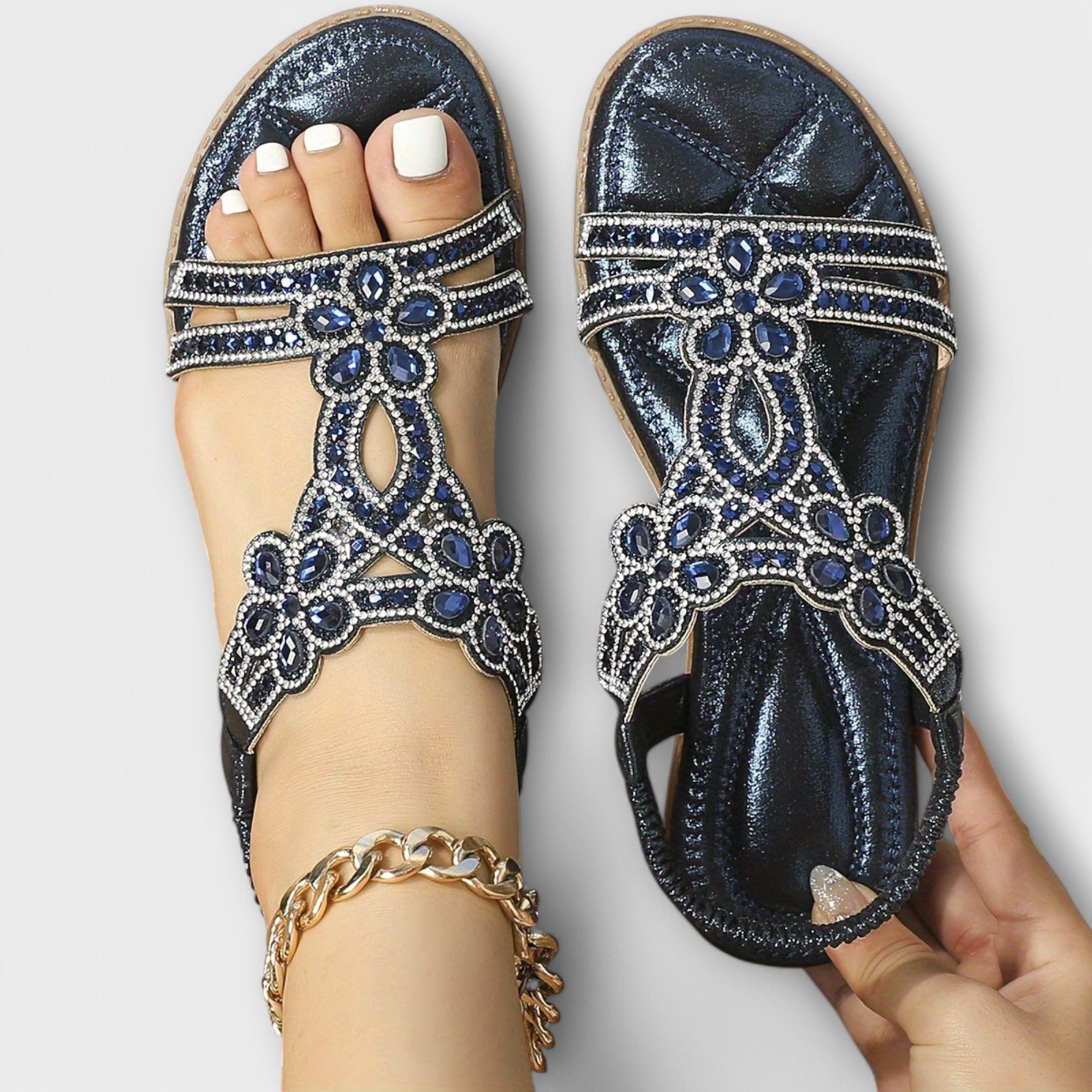 Rosalie - Sandalias ortopédicas con estilo boho