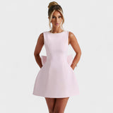 Catarina - Mini vestido con perlas