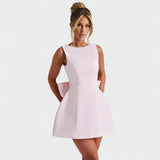 Catarina - Mini vestido con perlas