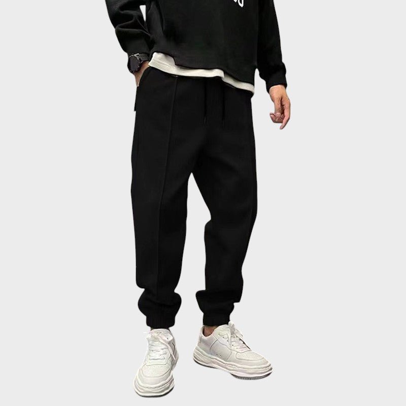 Carlos - Pantalones deportivos masculinos con cintura elástica