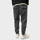 Carlos - Pantalones deportivos masculinos con cintura elástica