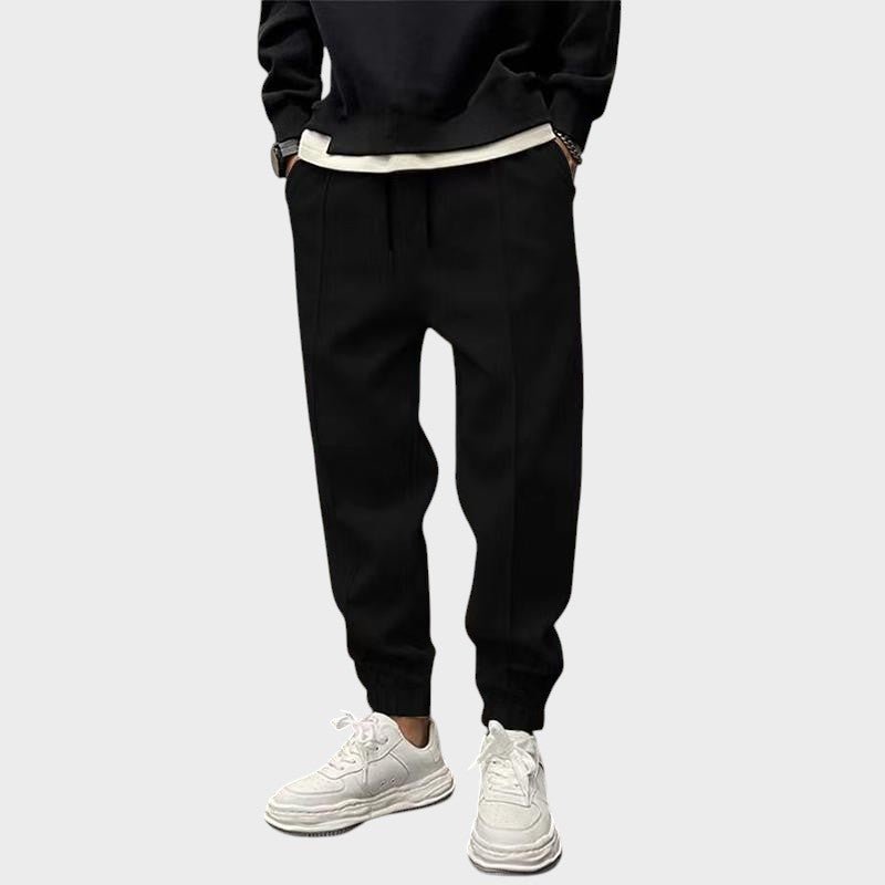 Carlos - Pantalones deportivos masculinos con cintura elástica