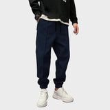 Carlos - Pantalones deportivos masculinos con cintura elástica
