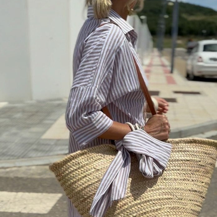 Verónica - Camisa Clásica Rayada