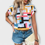 Mónica - Blusa de manga corta