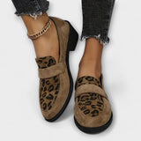 Carla - Zapatos de señora elegantes con estampado de leopardo