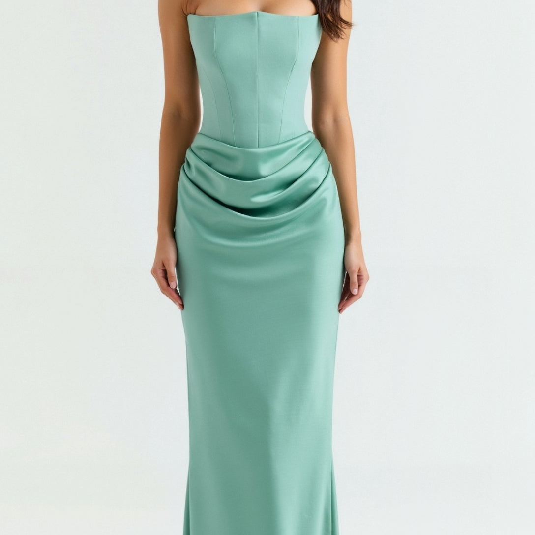 Esmeralda - Vestido largo con corsé
