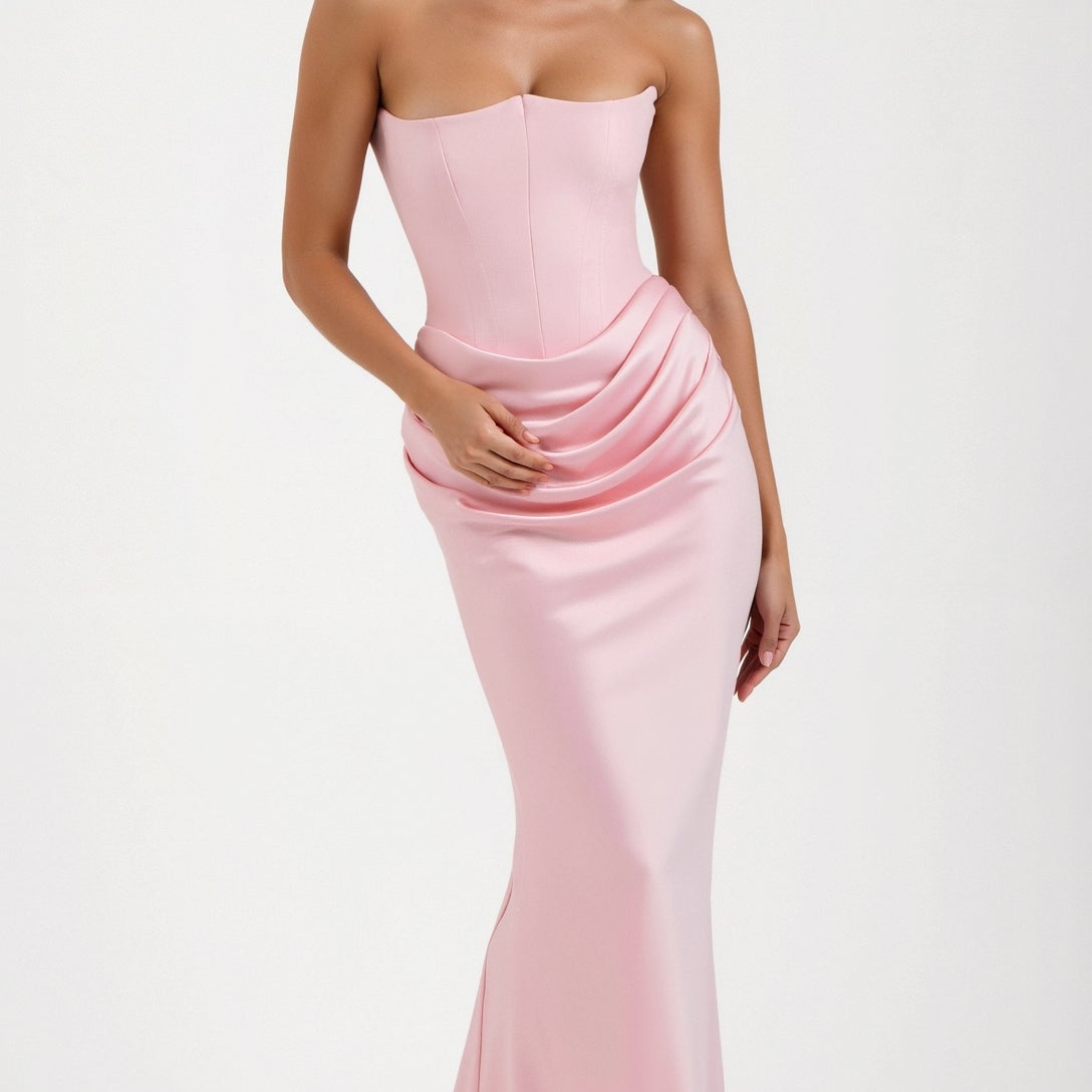 Esmeralda - Vestido largo con corsé