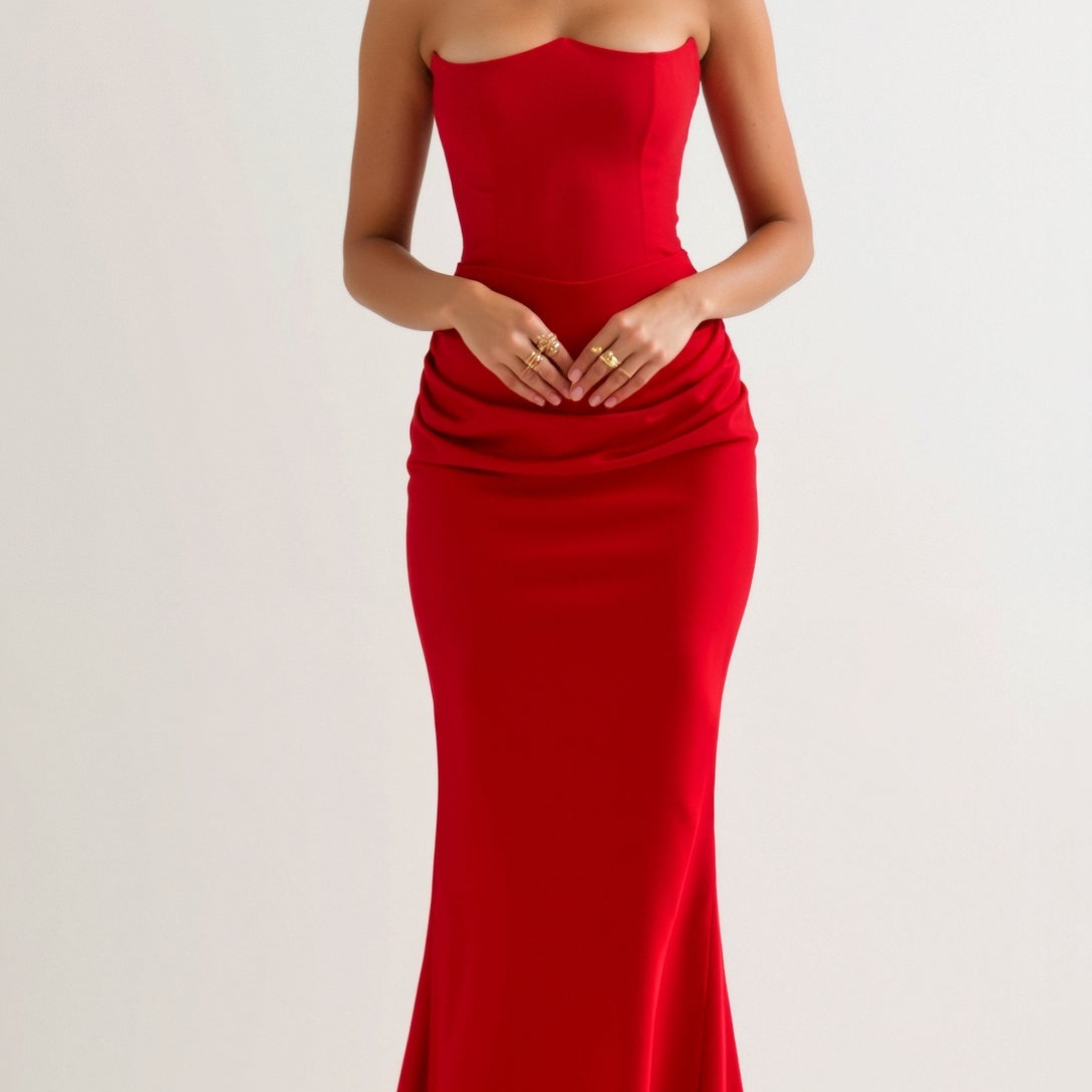 Esmeralda - Vestido largo con corsé