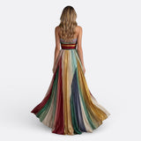 Lise - Vestido largo sin tirantes