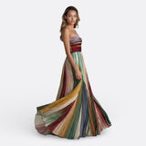 Lise - Vestido largo sin tirantes