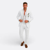 Rafael - Traje de Hombre Formal de Lino