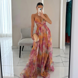 Margarida - Vestido Maxi con Estampado Floral