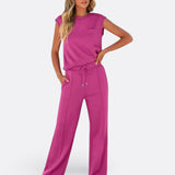 Íris - Conjunto Casual en Tejido Suave Lounge