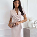 Cecília - Vestido con Corte Slim