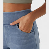Irene - Pantalones vaqueros de corte ancho