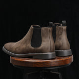 Dinis - Botines Chelsea de Cuero