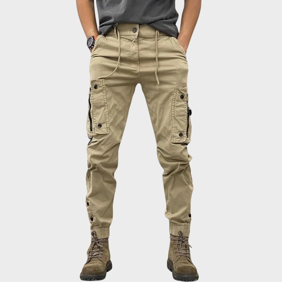 Marco - Pantalones cargo y stretch con bolsillos