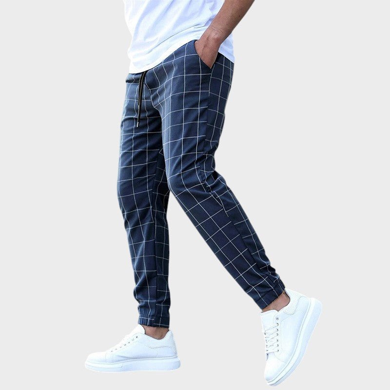 Mário - Pantalones de entrenamiento a rayas estilizadas