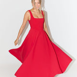Amélia - Vestido Midi Atemporal