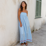 PÂMELA | VESTIDO MAXI FLUIDO DE VERANO