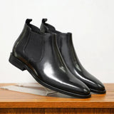 Pedro - Botines Chelsea de Cuero