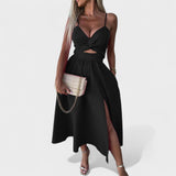 Cielo - Vestido Midi con Abertura