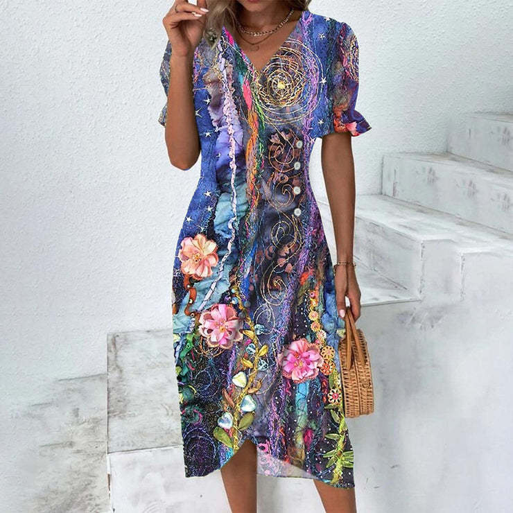 Rita - Vestido Envelope Ligero