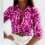Romina - Blusa de cuello clásico