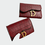 Cartera de cuero de lujo